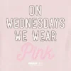 Çocuklar için “Çarşamba Günleri Pembe Giyeriz” Mean Girls Grafik Tişörtü