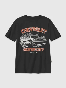 Çocuklar için Chevrolet Grafikli Tişört