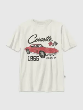 Çocuklar için Corvette Grafik Tişört