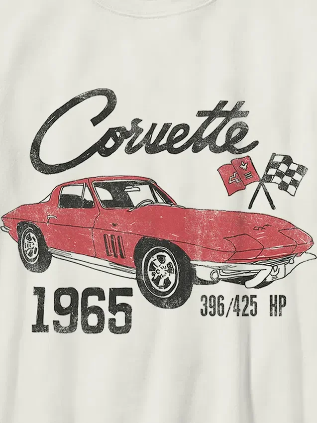 Çocuklar için Corvette Grafik Tişört