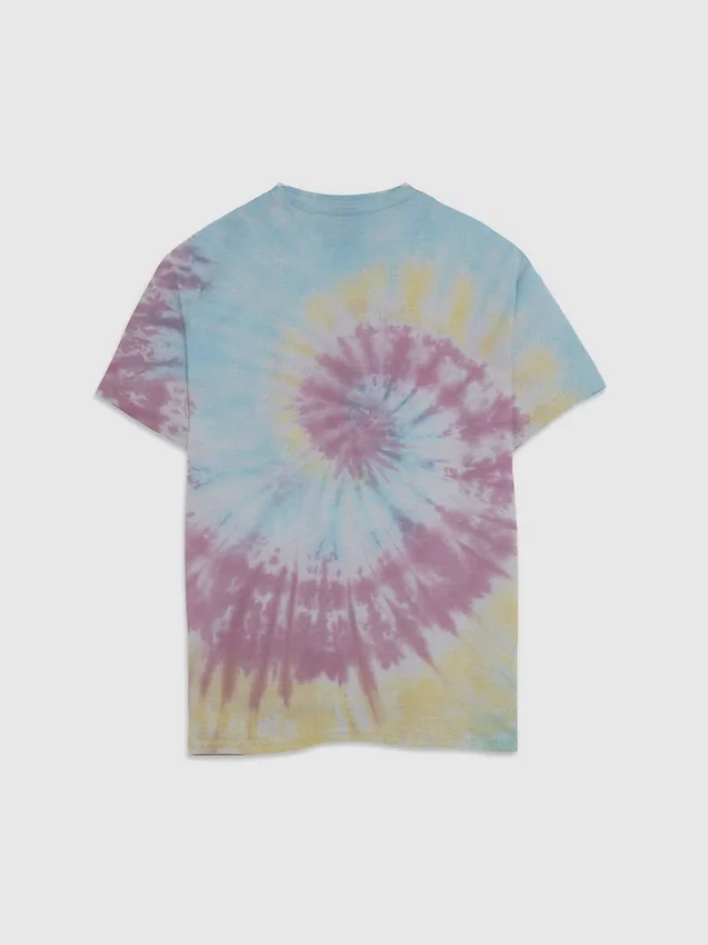 Çocuklar için Lilo ve Stitch Tie Dye Grafik Tişört