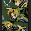 Çocuklar için Nintendo Legend of Zelda Link Grafik Tişört