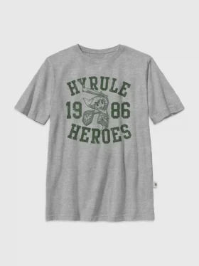 Çocuklar için Nintendo Zelda Hyrule Heroes Desenli Tişört