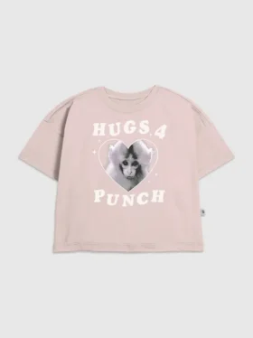 Çocuklar için Punch the Monkey Grafik Tişört