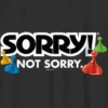 Çocuklar için Sorry Grafik Tişört