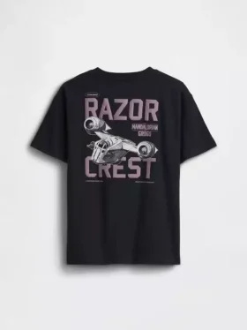 Çocuklar için Star Wars Rahat Kesim Grafikli Tişört
