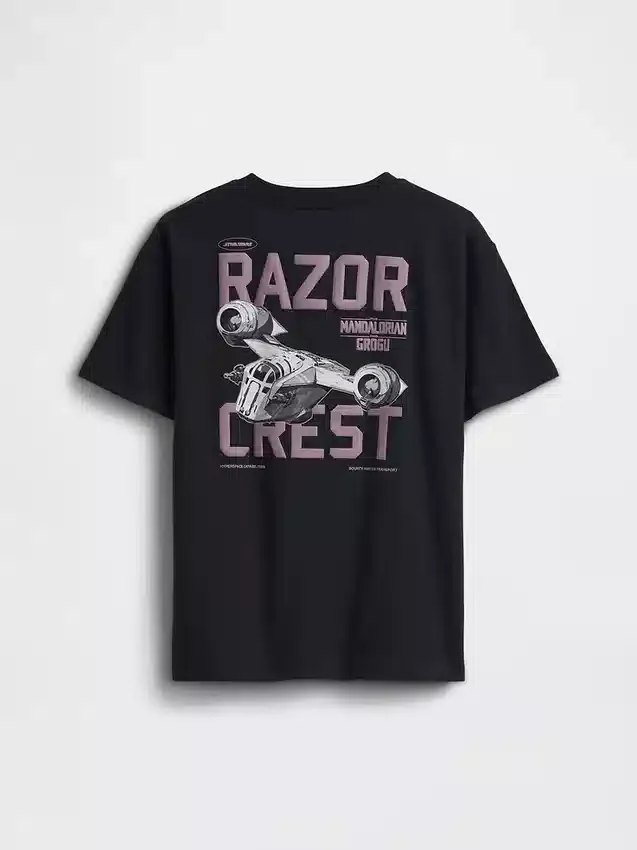 Çocuklar için Star Wars Rahat Kesim Grafikli Tişört