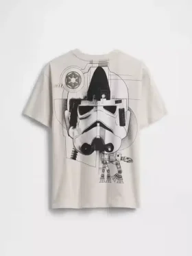 Çocuklar için Star Wars Rahat Kesim Grafikli Tişört