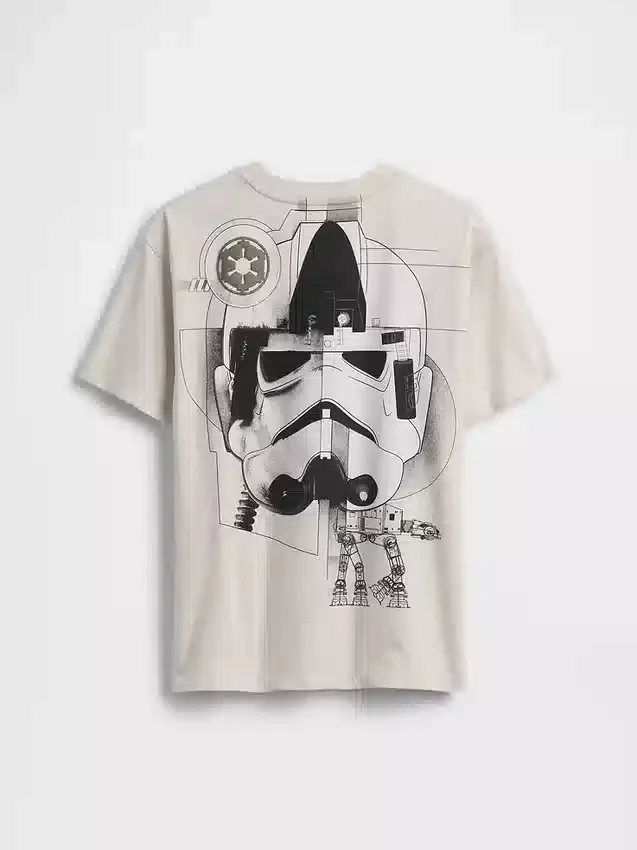 Çocuklar için Star Wars Rahat Kesim Grafikli Tişört