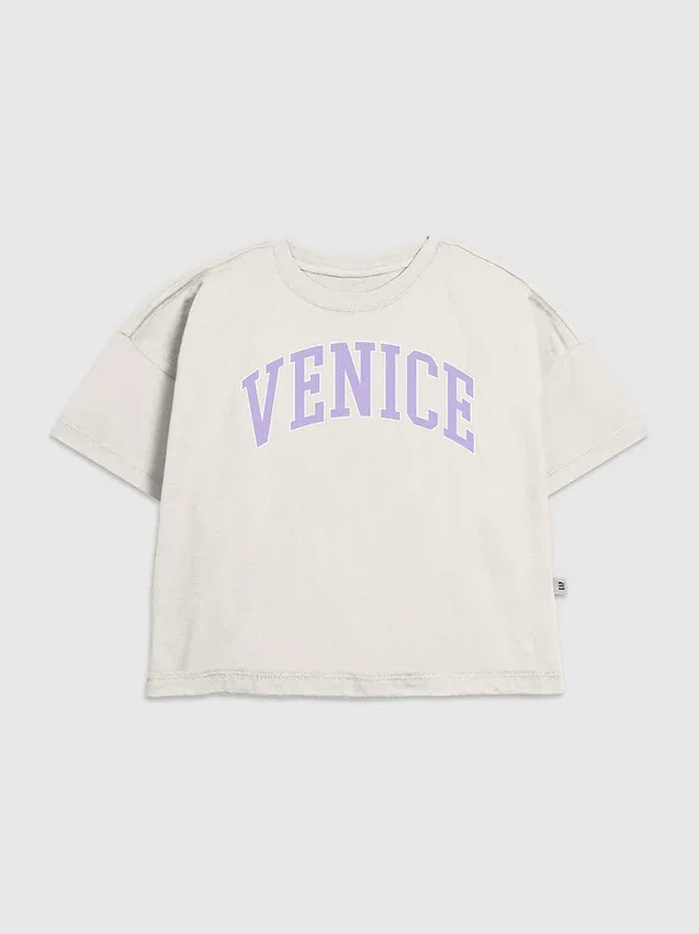 Çocuklar için Venice Varsity Grafik Tişört