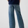 Çocuklar İçin 90'lar Tarzı Bol Kesim Jean'ler