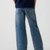 Çocuklar İçin 90'lar Tarzı Bol Kesim Jean'ler