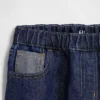 Çocuklar İçin Alçak Bel Easy Metalik Bol Kesim Jean'ler