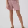 Çocuklar İçin Alçak Bel Stride Denim Şortlar
