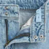 Çocuklar İçin Alçak Bel Stride Denim Şortlar