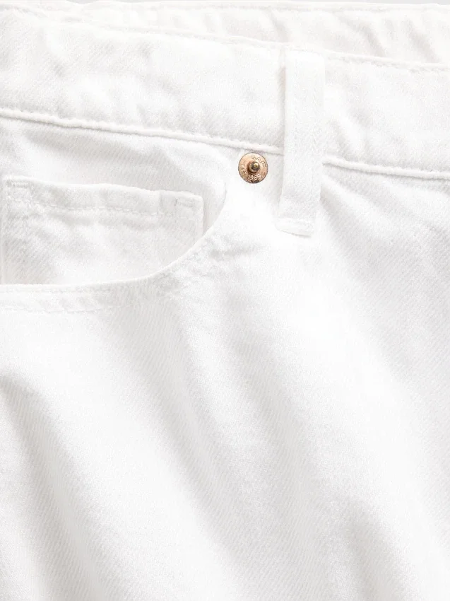 Çocuklar İçin Alçak Bel Stride Denim Şortlar