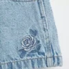 Çocuklar İçin Alçak Bel Stride Denim Şortlar
