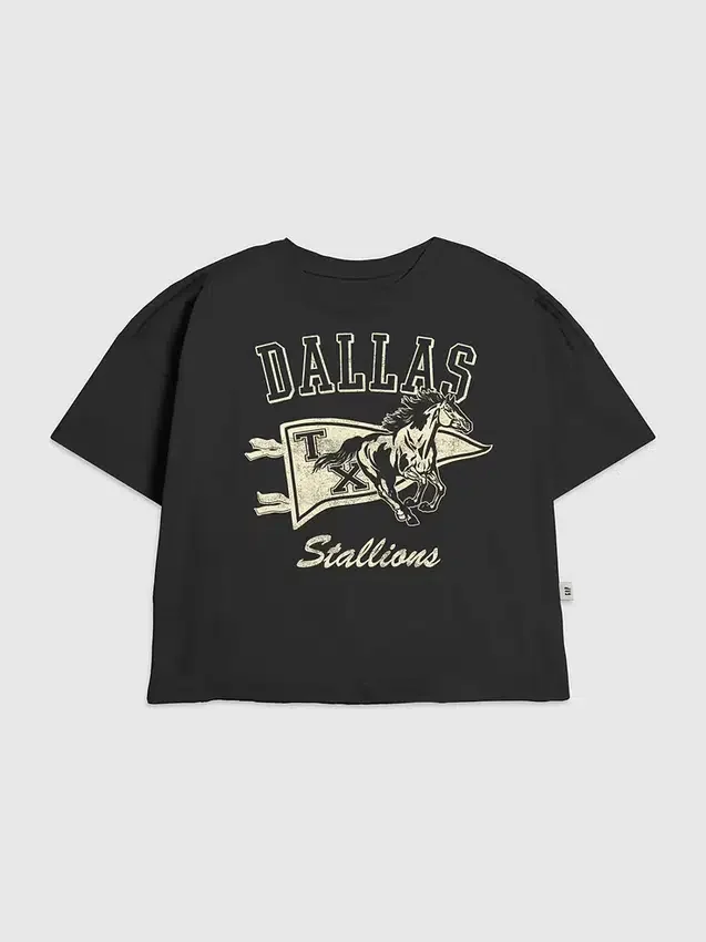 Çocuklar İçin Dallas Stallions Grafikli Tişört