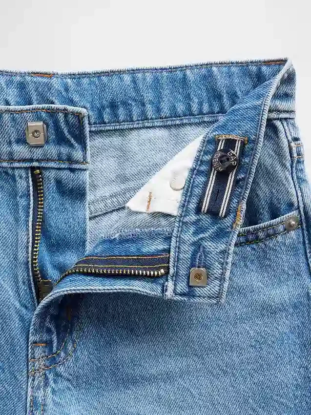 Çocuklar İçin Düşük Bel Bol Kesim Jean'ler