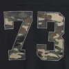 Çocuklar İçin File Oversized Grafikli Jersey Tişört