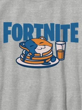 Çocuklar İçin Fortnite Pancakes Grafik Tişört