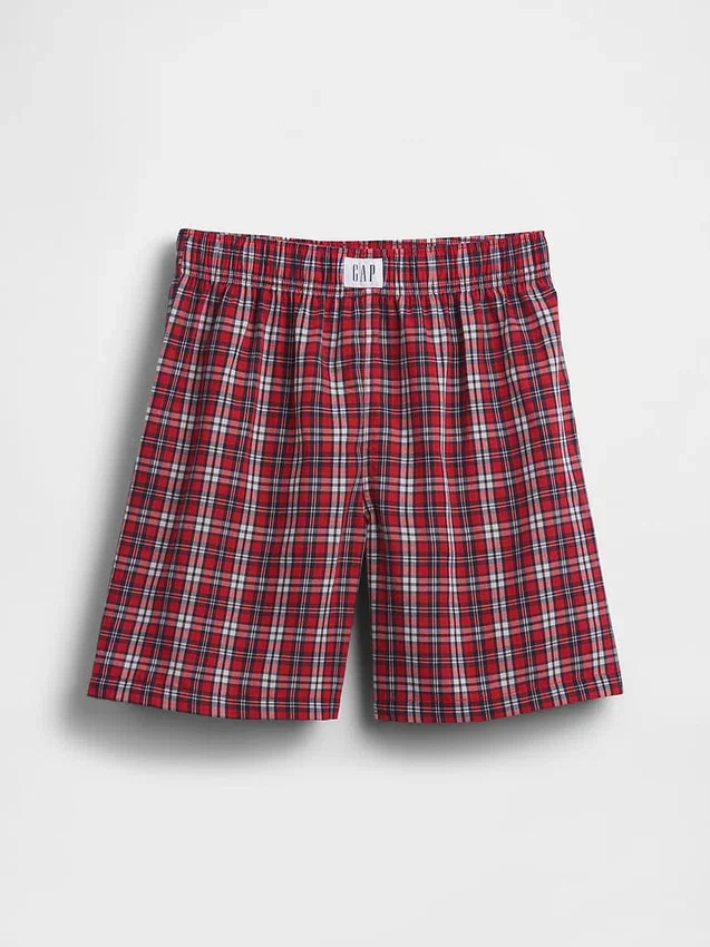 Çocuklar İçin Geri Dönüştürülmüş Boxer Pijama Şortu