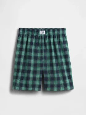 Çocuklar İçin Geri Dönüştürülmüş Boxer Pijama Şortu