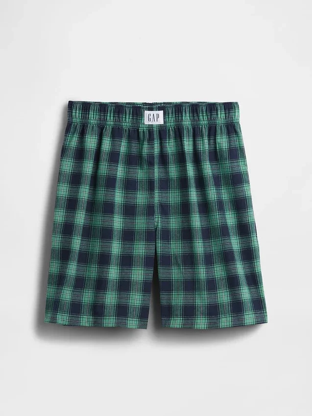 Çocuklar İçin Geri Dönüştürülmüş Boxer Pijama Şortu