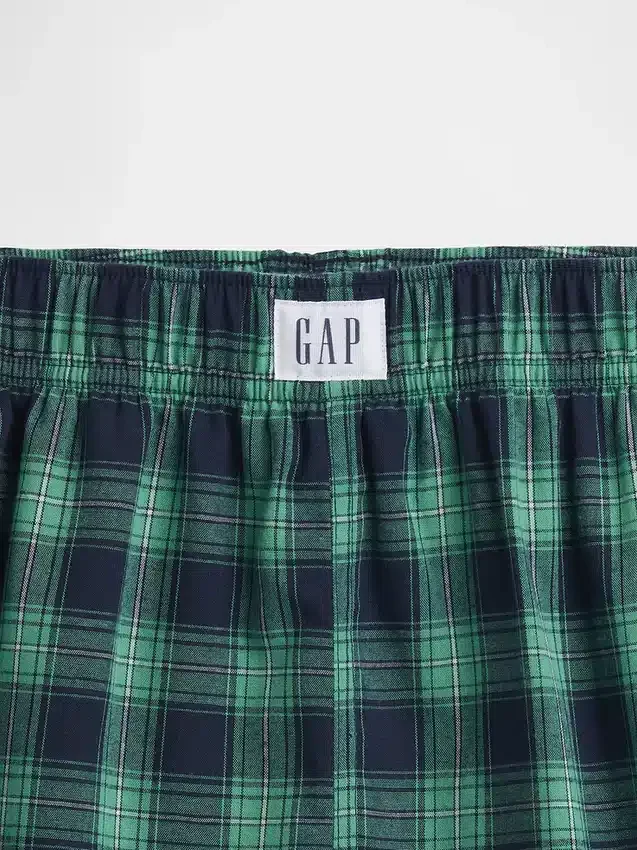 Çocuklar İçin Geri Dönüştürülmüş Boxer Pijama Şortu