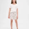 Çocuklar İçin Geri Dönüştürülmüş Flanel Pijama Şortları