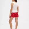 Çocuklar İçin Geri Dönüştürülmüş Flanel Pijama Şortları