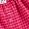 Çocuklar İçin Geri Dönüştürülmüş Flanel Pijama Şortları