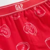 Çocuklar İçin Geri Dönüştürülmüş Flanel Pijama Şortları