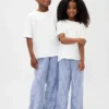Çocuklar İçin Geri Dönüştürülmüş Flanel Pijama Pantolonu