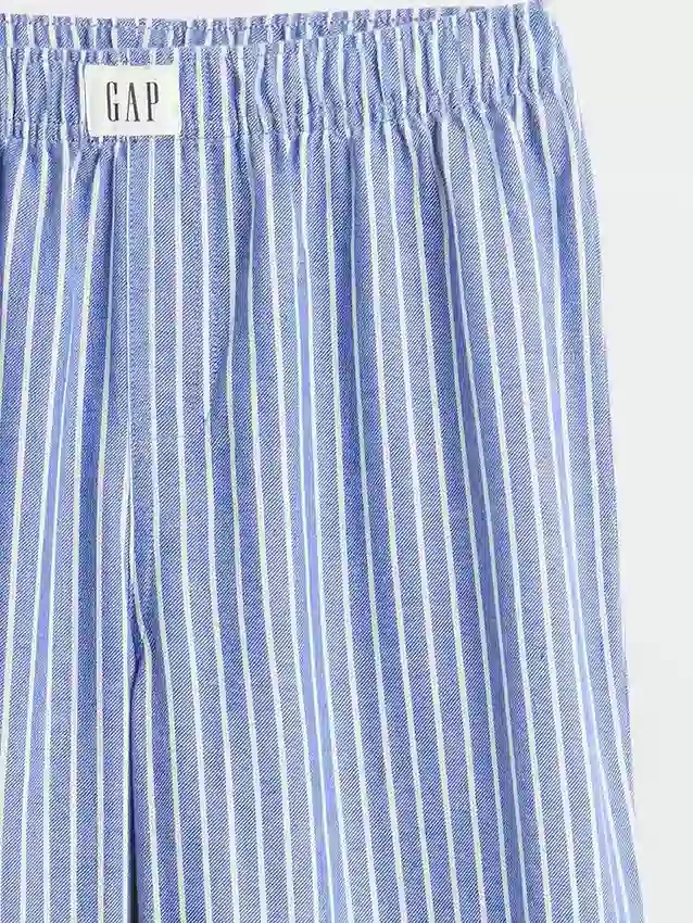 Çocuklar İçin Geri Dönüştürülmüş Flanel Pijama Pantolonu