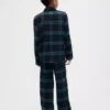 Çocuklar İçin Geri Dönüştürülmüş Flanel Pijama Seti