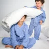 Çocuklar İçin Geri Dönüştürülmüş Flanel Pijama Seti