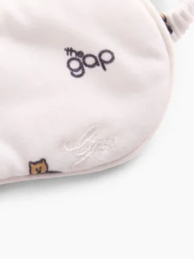 Çocuklar İçin Geri Dönüştürülmüş Gap Logo Uyku Maskesi