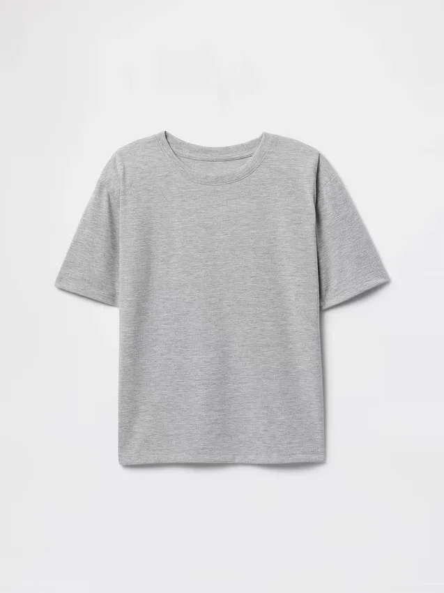 Çocuklar İçin Geri Dönüştürülmüş Oversized Pijama Tişörtü