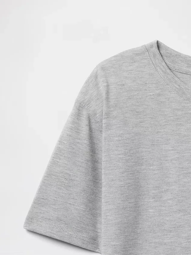 Çocuklar İçin Geri Dönüştürülmüş Oversized Pijama Tişörtü