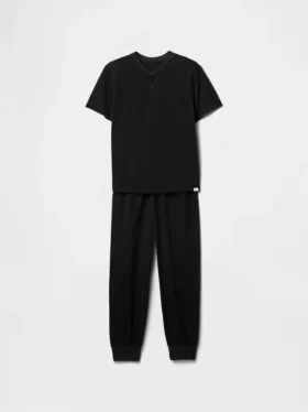 Çocuklar İçin Geri Dönüştürülmüş Pijama Jogger Takımı