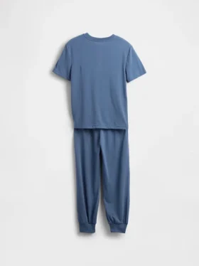 Çocuklar İçin Geri Dönüştürülmüş Pijama Jogger Takımı