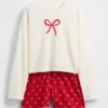 Çocuklar İçin Geri Dönüştürülmüş Pijama Şortlar Seti