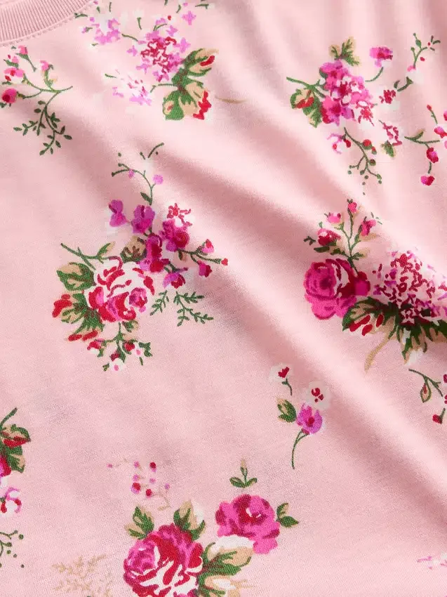 Çocuklar İçin Geri Dönüştürülmüş Pijama Şortlar Seti