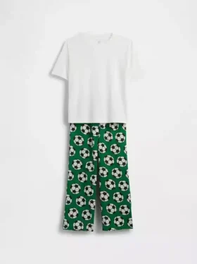Çocuklar İçin Geri Dönüştürülmüş Pijama Seti