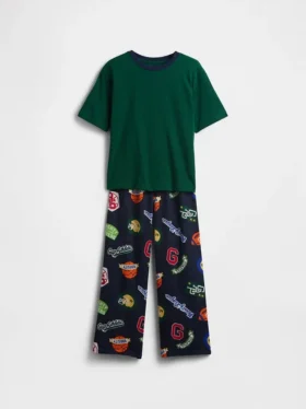 Çocuklar İçin Geri Dönüştürülmüş Pijama Seti