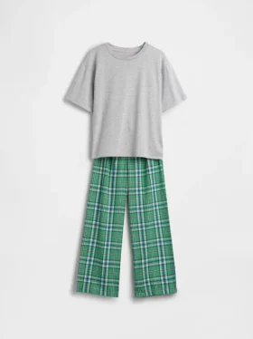 Çocuklar İçin Geri Dönüştürülmüş Pijama Seti