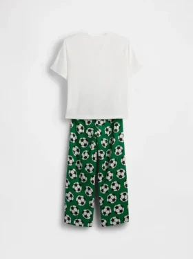 Çocuklar İçin Geri Dönüştürülmüş Pijama Seti