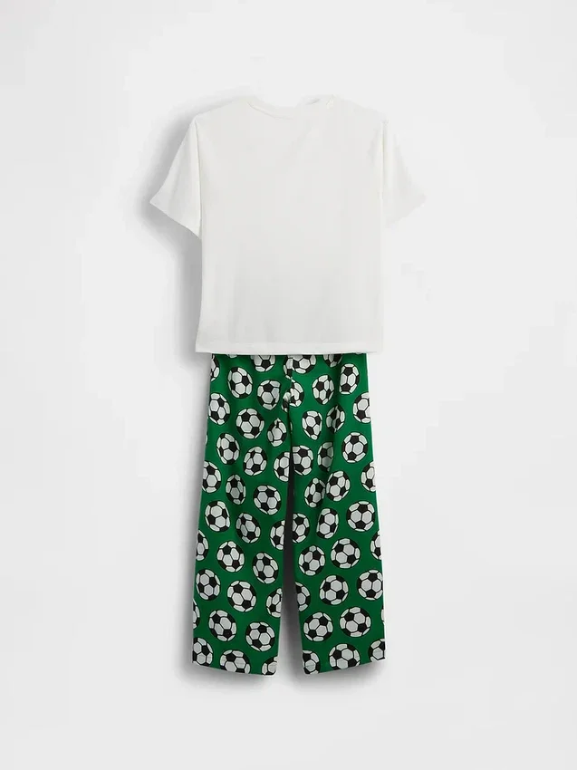 Çocuklar İçin Geri Dönüştürülmüş Pijama Seti