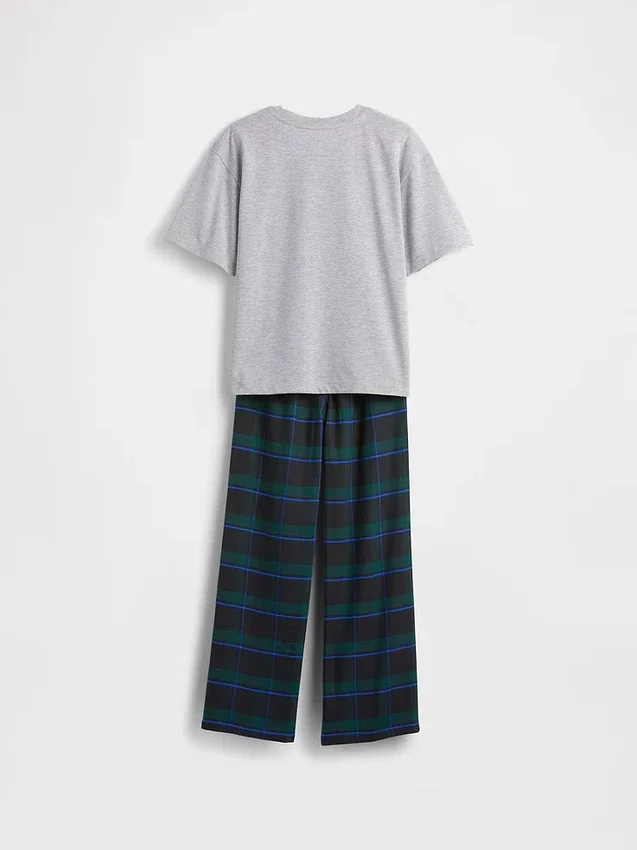 Çocuklar İçin Geri Dönüştürülmüş Pijama Seti